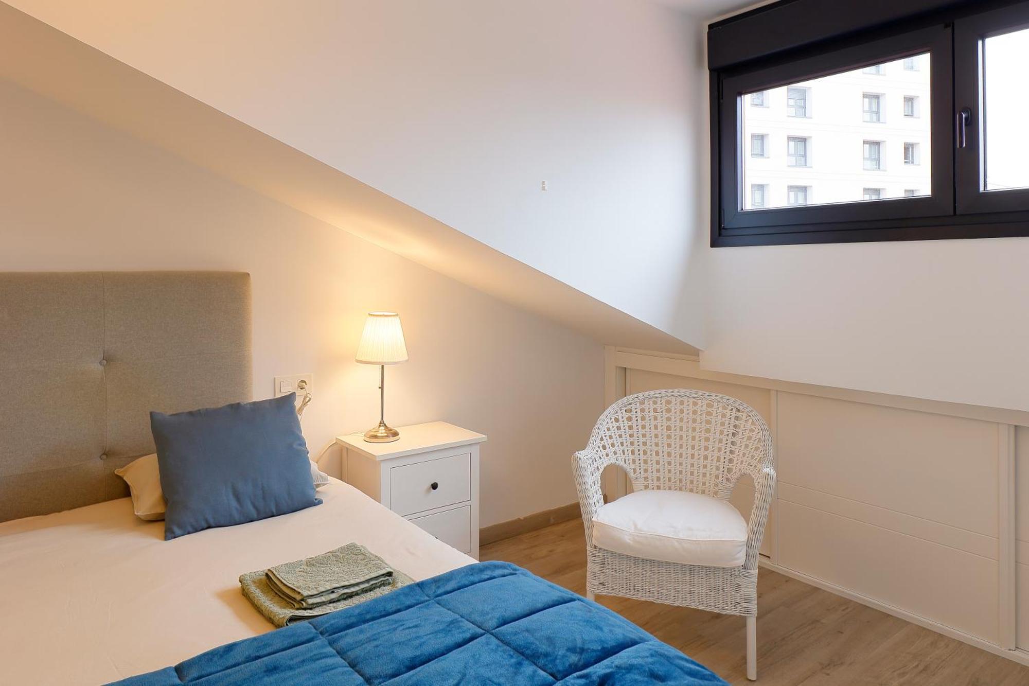 Atico Con Terraza En Playa De San Lorenzo Gijón Extérieur photo